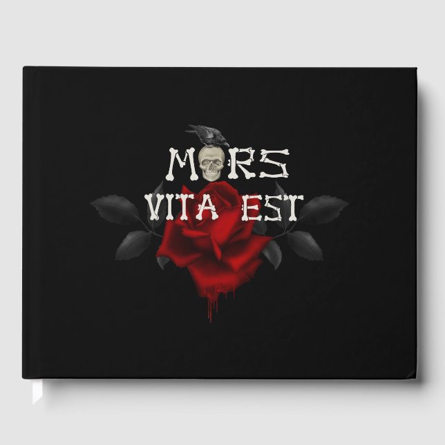 Mors Vita Est Guest Book (Front)