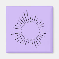 Morse Code Alphabet – Purple Tech Design