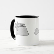 Morse Code Key Mug
