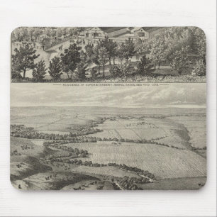 Morse's Ranche Chase County, Kansas Mouse Pad