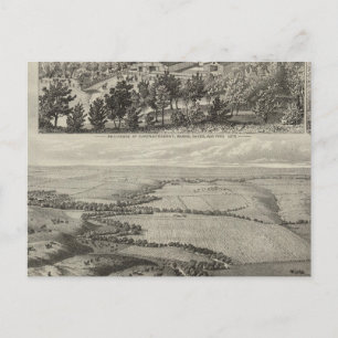 Morse's Ranche Chase County, Kansas Postcard