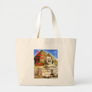 Morsi Great Stinks Of Egypt Funny Large Tote Bag