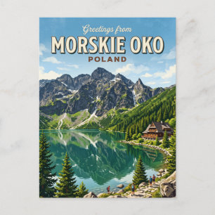 Morskie Oko Poland Postcard