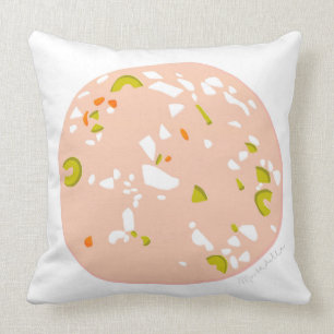 Mortadella Throw Cushion