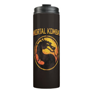 Mortal Kombat Vintage Tee — Small Fit Y2K Retro Vi Thermal Tumbler