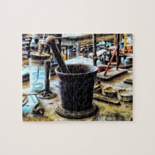 Mortar and Pestle in Chem Lab Jigsaw Puzzle