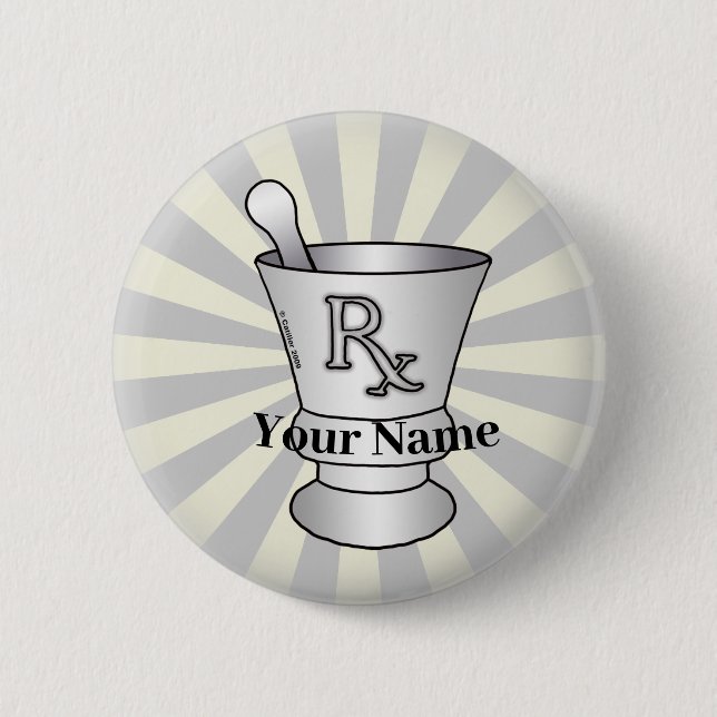 Mortar and Pestle  pin (Front)