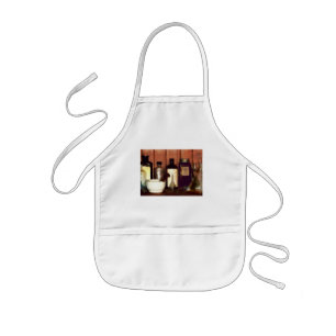 Mortar and Pestle With Flasks Kids Apron