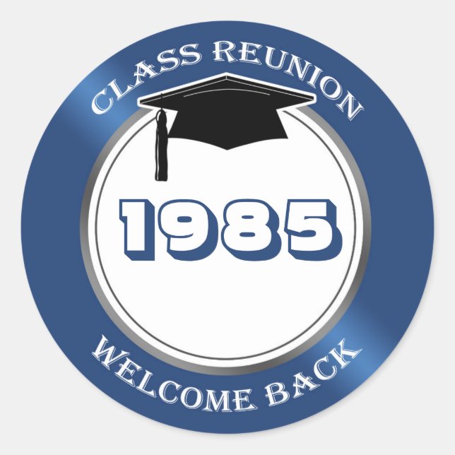 Mortar, class reunion any year Sticker (Front)