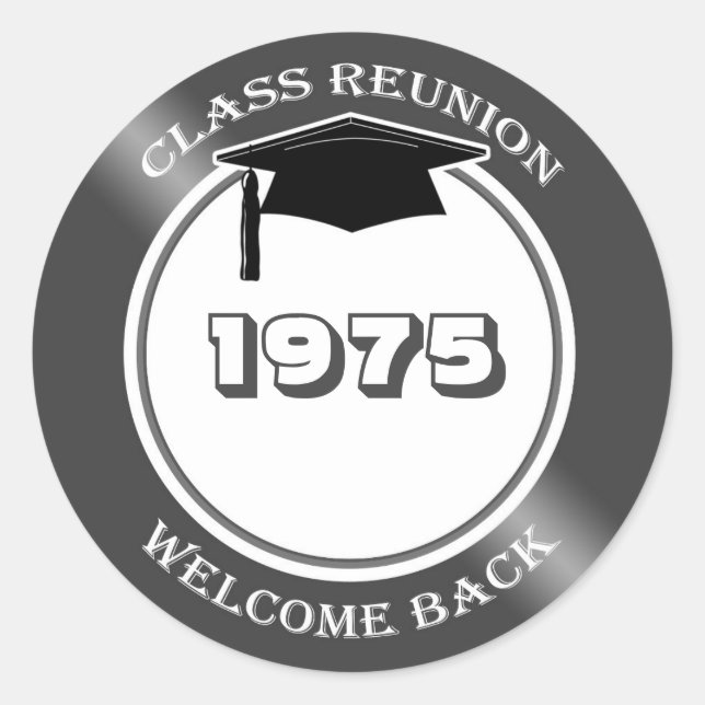 Mortar, class reunion any year Sticker (Front)