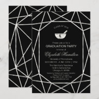Mortar & Pestle Rx Pharmacy School Grad Party Gem