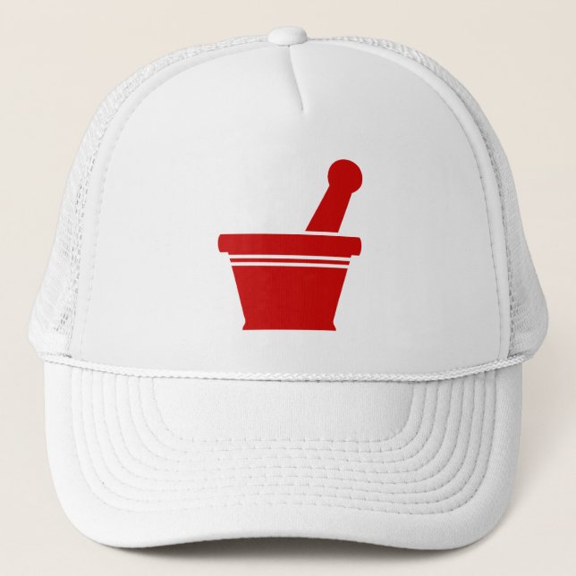 Mortar & Pestle Trucker Hat (Front)