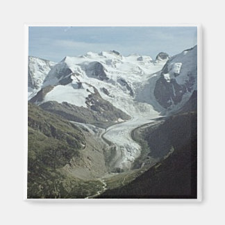 Mortaratch Glacier in Switzerland Magnet