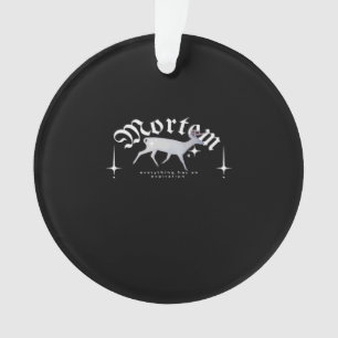 Mortem Whimsigoth Moody Art Ornament