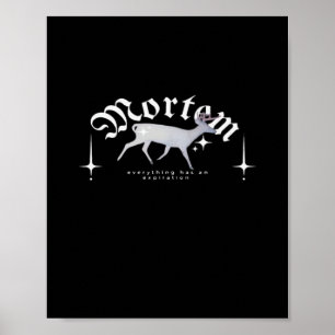 Mortem Whimsigoth Moody Art Poster