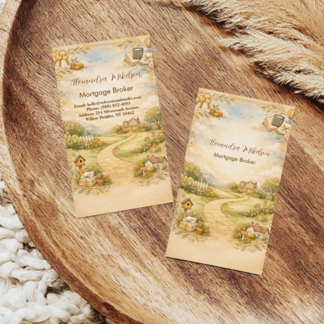 Mortgage Broker Professional Branding Business Card (Creator Uploaded)