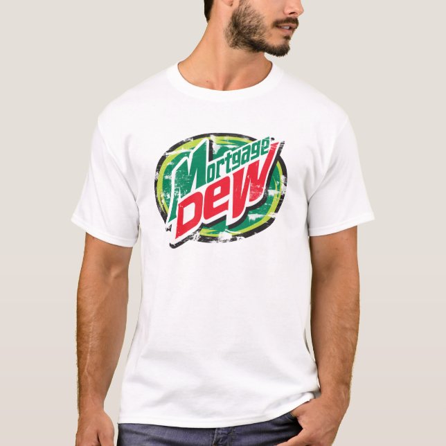 Mortgage Dew Distressed Tee (Front)