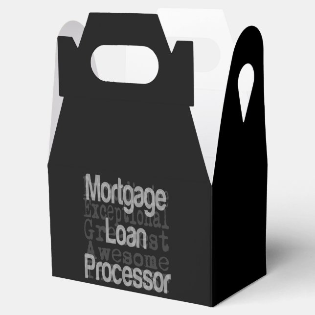 Mortgage Loan Processor Extraordinaire Favour Box (Opened)