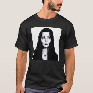 Morticia Addams Dark Portrait Classic T-Shirt