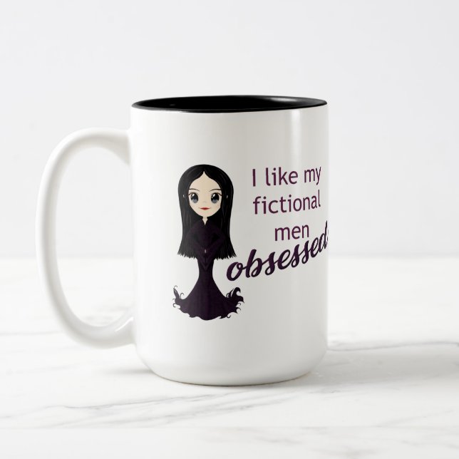 Morticia Obsessed Mug (Left)