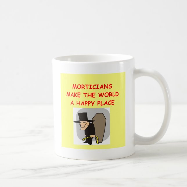 mortician coffee mug (Right)