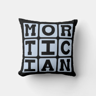 Mortician, Funeral Director Cushion