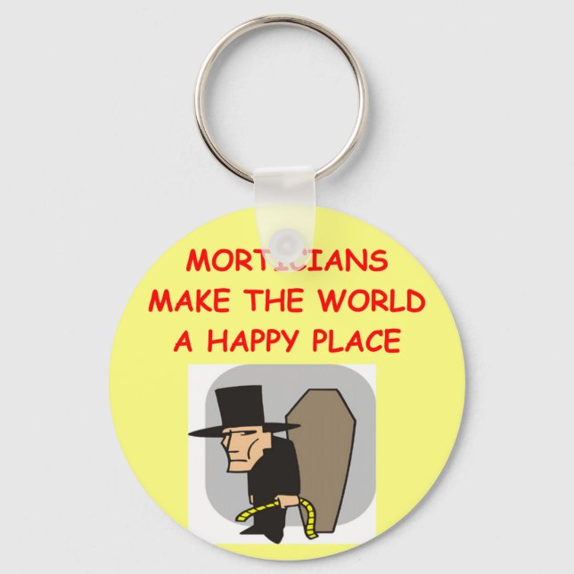 mortician key ring (Front)