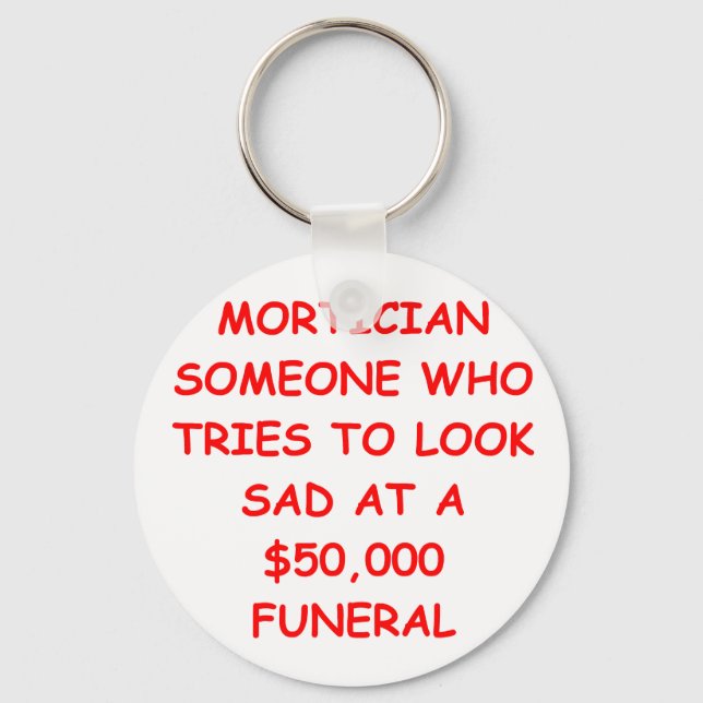 MORTician Key Ring (Front)