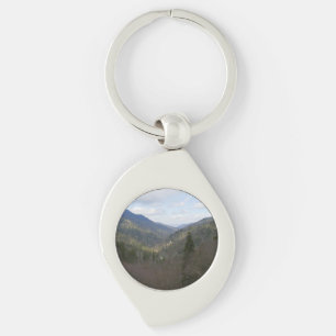 Morton Overlook at Great Smoky Mountains Key Ring
