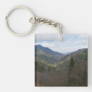 Morton Overlook at Great Smoky Mountains Key Ring
