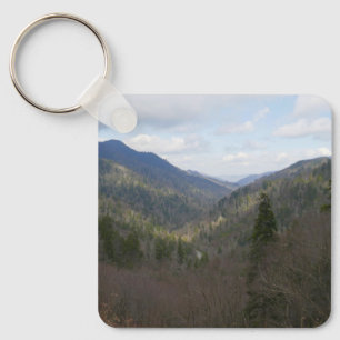 Morton Overlook at Great Smoky Mountains Key Ring