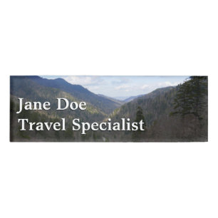 Morton Overlook at Great Smoky Mountains Name Tag