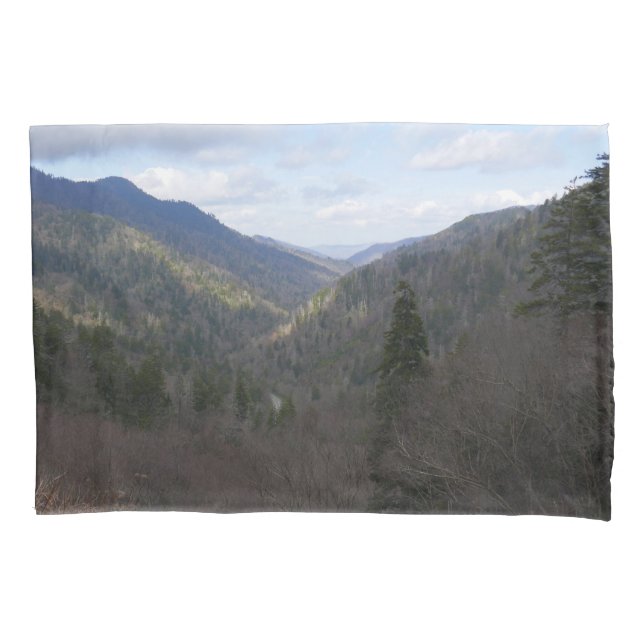 Morton Overlook at Great Smoky Mountains Pillowcase (Front)