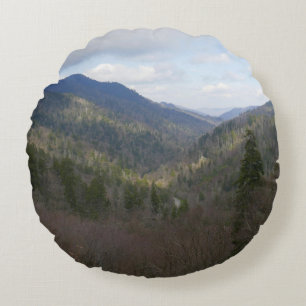 Morton Overlook at Great Smoky Mountains Round Cushion