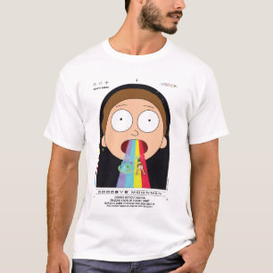 Morty Goodbye Moonmen Quote Graphic T-Shirt