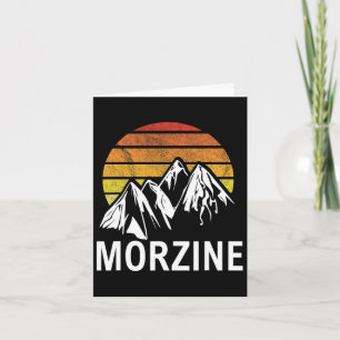 Morzine France French Alp Ski Resort Snowboarding Card