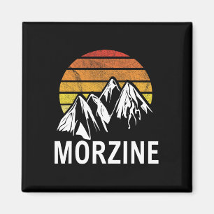 Morzine France French Alp Ski Resort Snowboarding Magnet