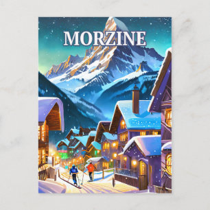 Morzine, jewel of the French Alps Postcard