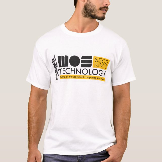MOS Technology 6502 & Kim-1 T-shirt (Front)