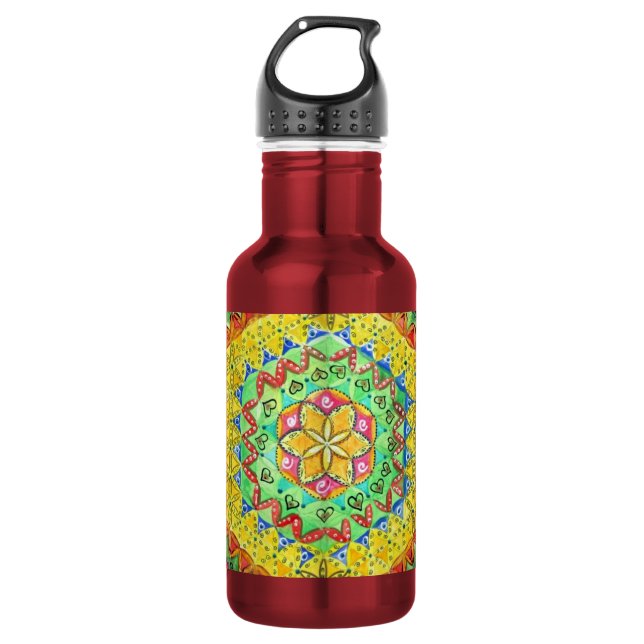 Mosaic 532 Ml Water Bottle (Front)