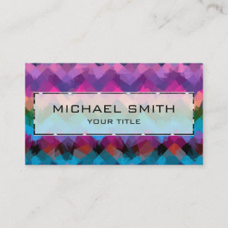 Mosaic Abstract Art #2 Business Card