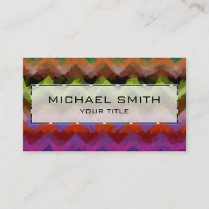 Mosaic Abstract Art #4 Business Card