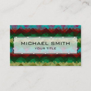 Mosaic Abstract Art #5 Business Card