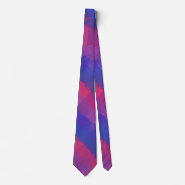 Mosaic Abstract Art #84 Tie (Front)