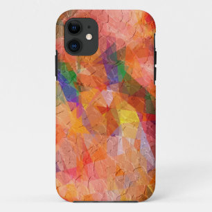 Mosaic Abstract Art   Modern Geometric Pattern 8 iPhone 11 Case