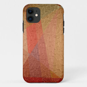 Mosaic Abstract Art Retro Geometric Pattern 4 iPhone 11 Case