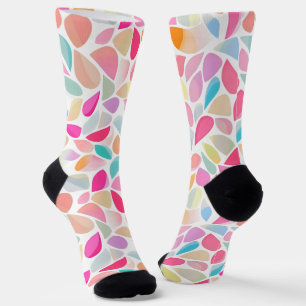 Mosaic Abstract Colours Socks