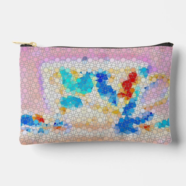 Mosaic Accessory Pouch (Front)