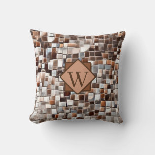 Mosaic Art / Monogram / Cushion