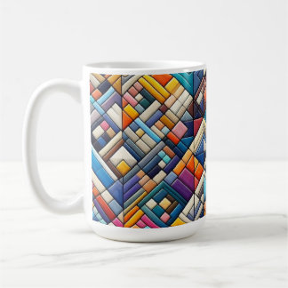 Mosaic Art Style Mug